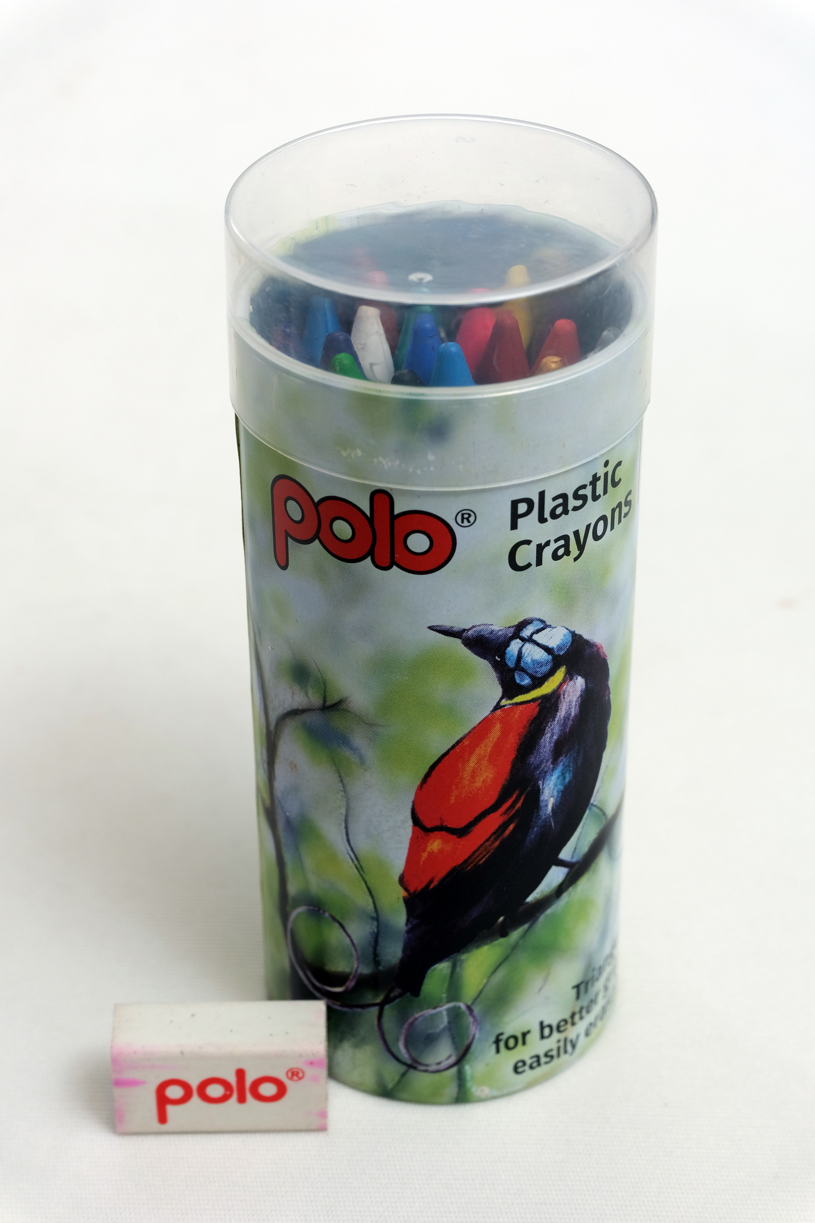 Plastic Crayons 28 Shades (Tin Box)