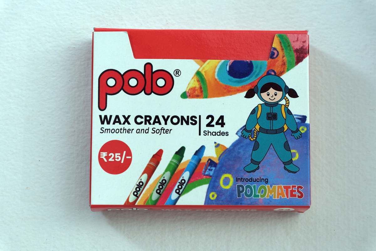 Wax Crayons 24 Shades (57 mm)