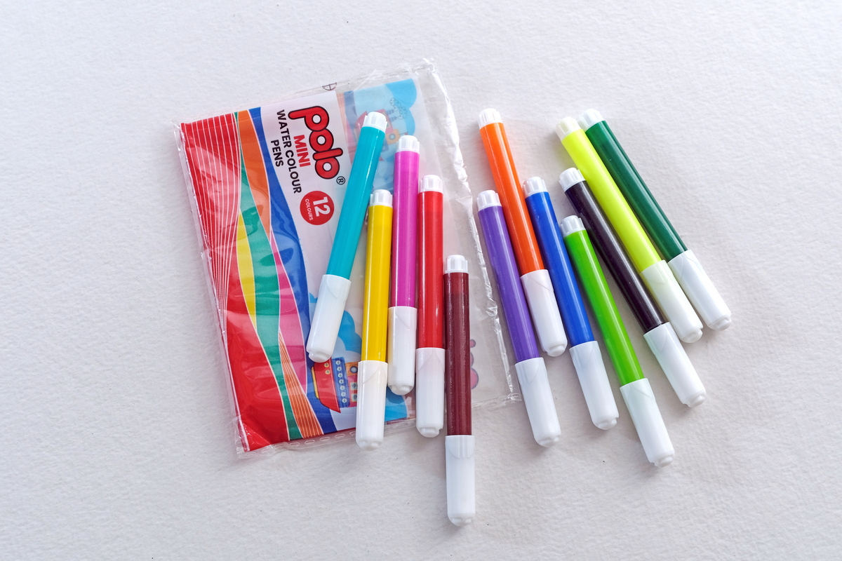 Water Colour Pens Mini 12 Shades